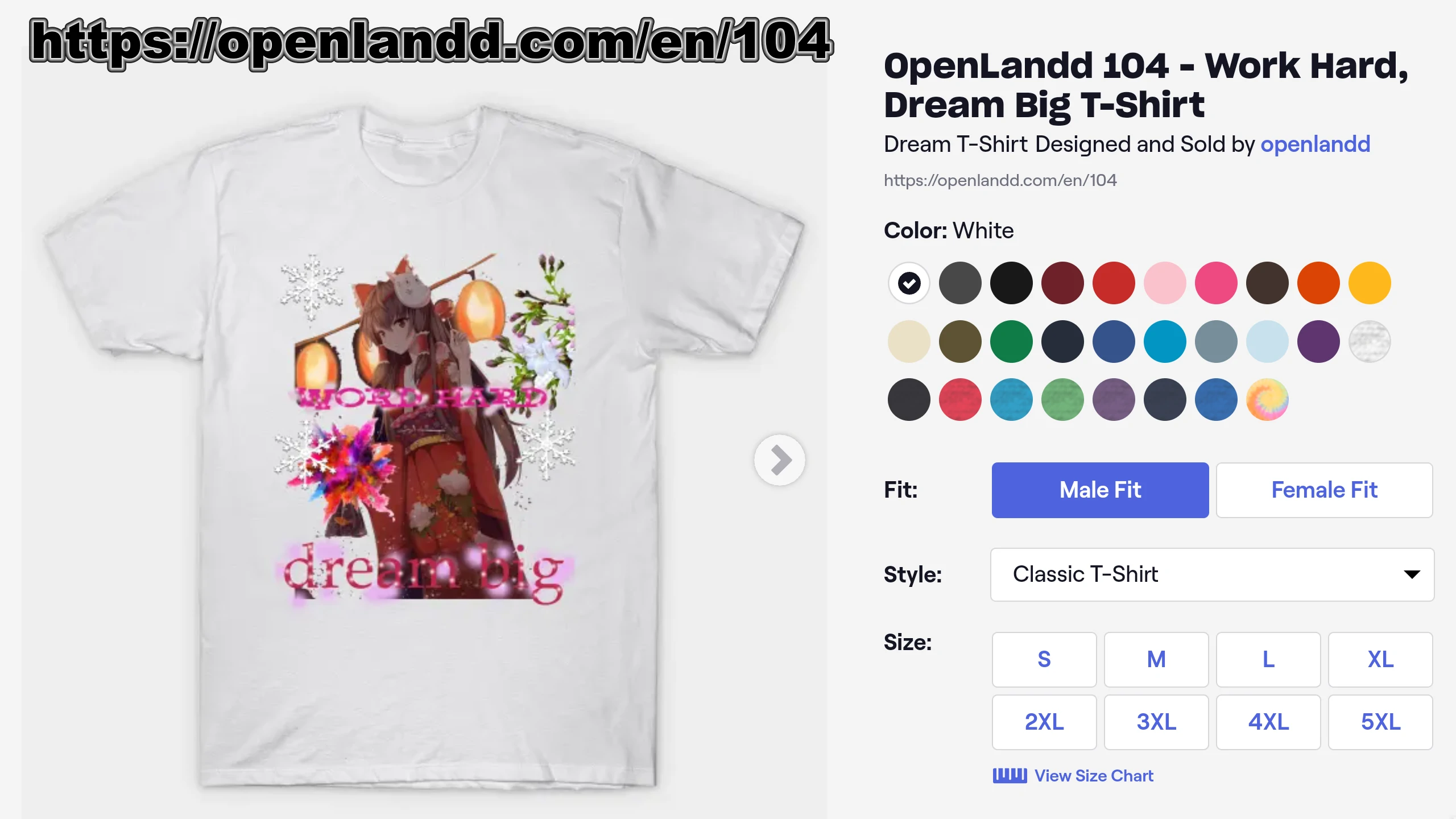 OpenLandd 104 - Work Hard, Dream Big