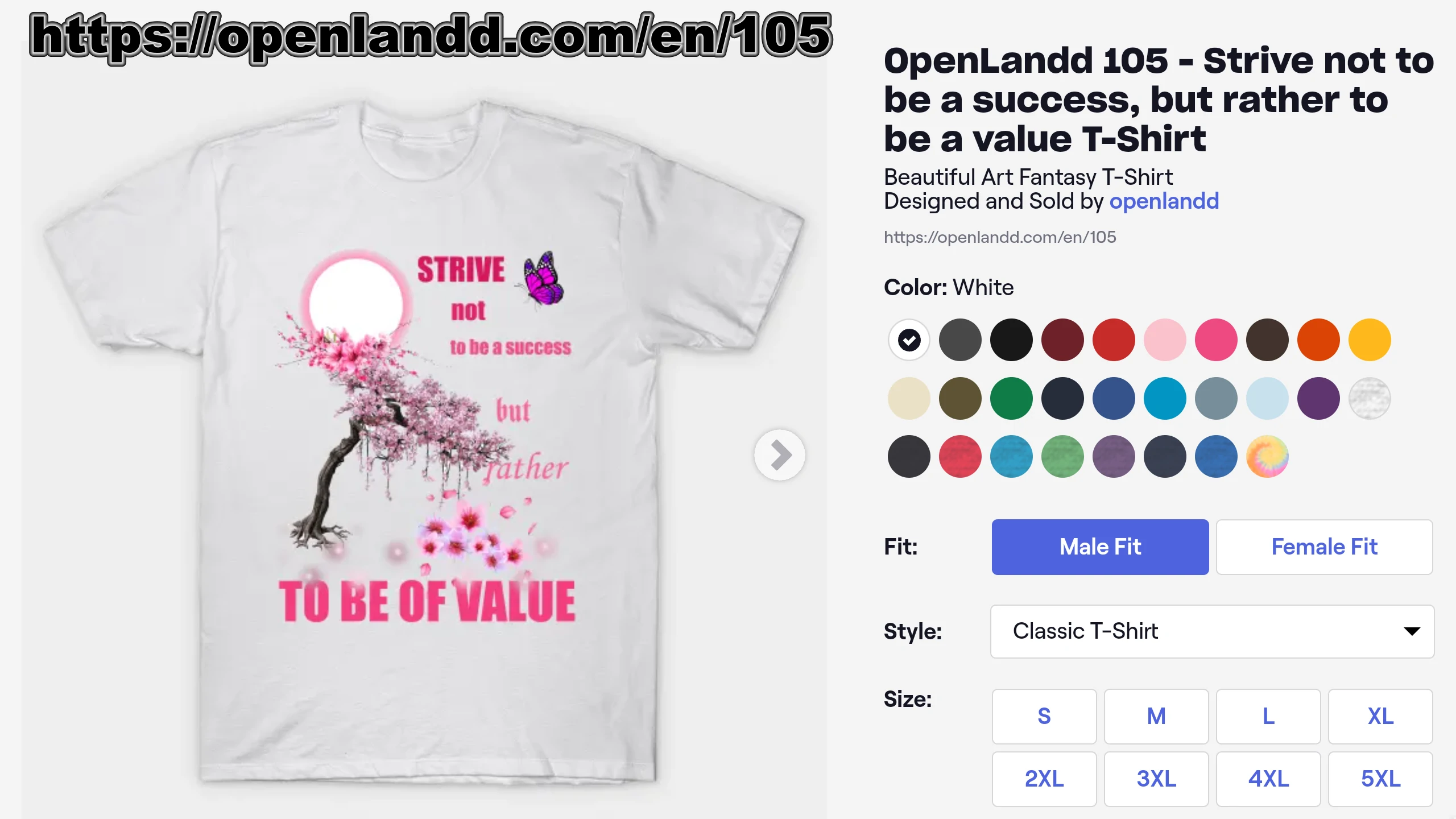 OpenLandd 105 - Strive Not To Be A Success, But Rather To Be Of Value