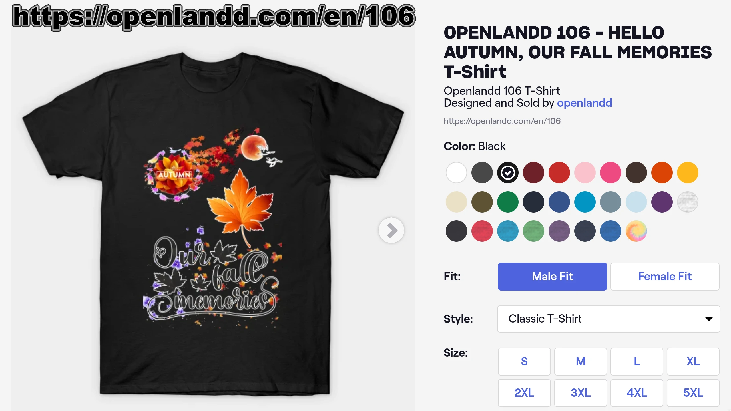 OpenLandd 106 - Hello Autumn, Our Fall Memories