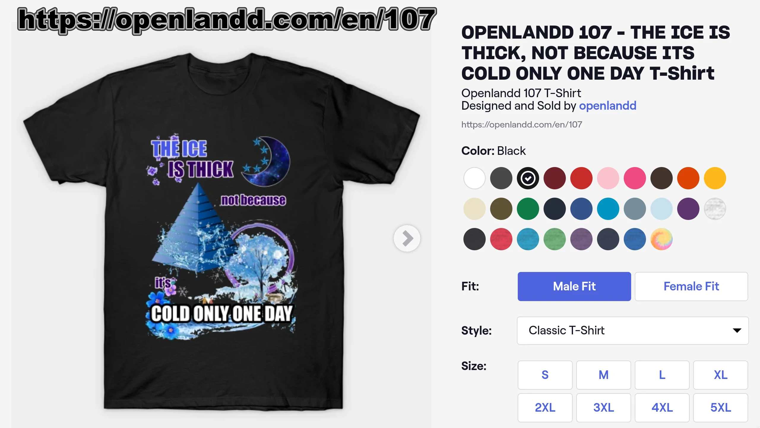 OpenLandd 107 - The Ice is Thick, Not Because Its Cold Only One Day