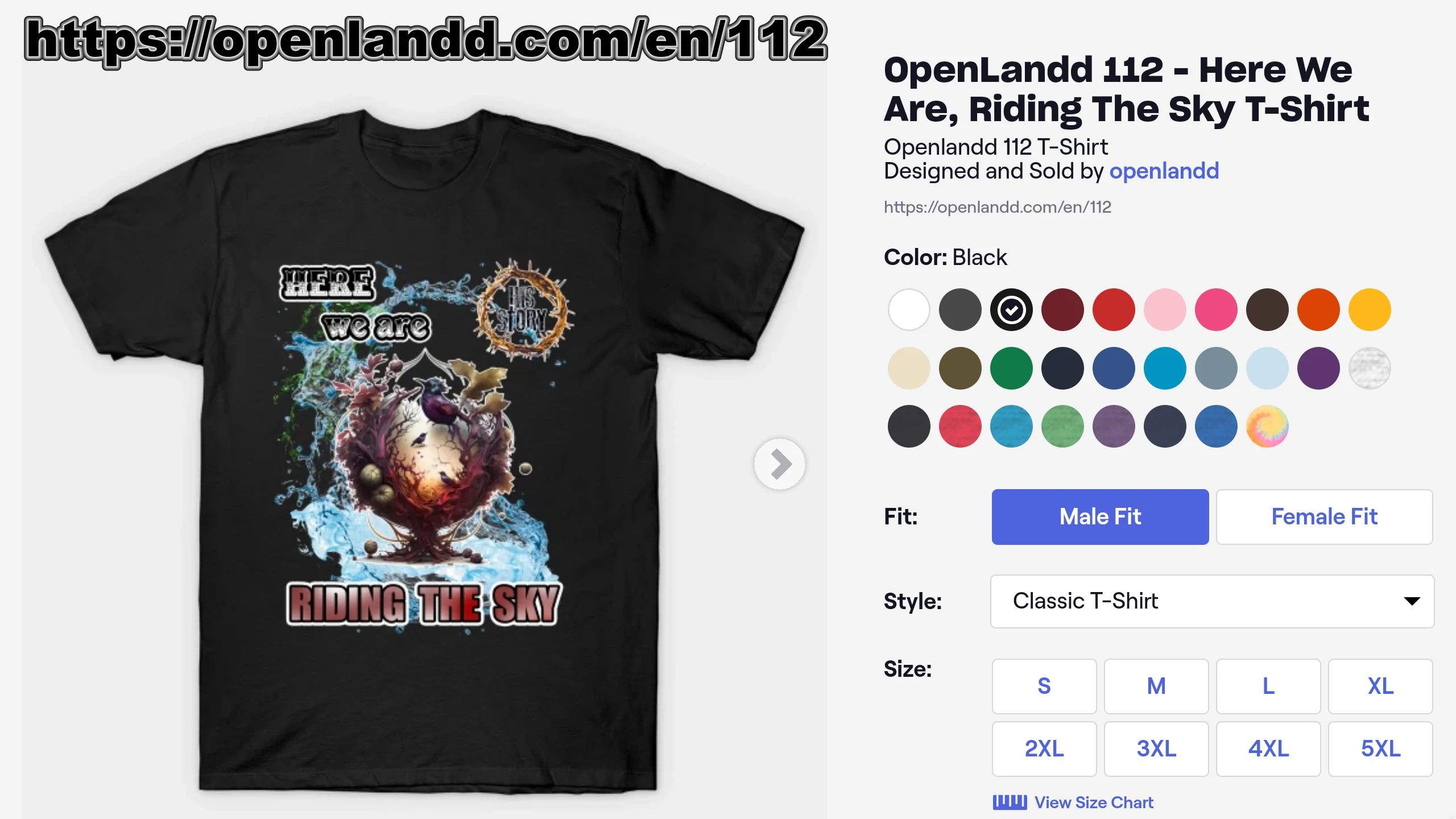 OpenLandd 112 - Here We Are. Riding The Sky
