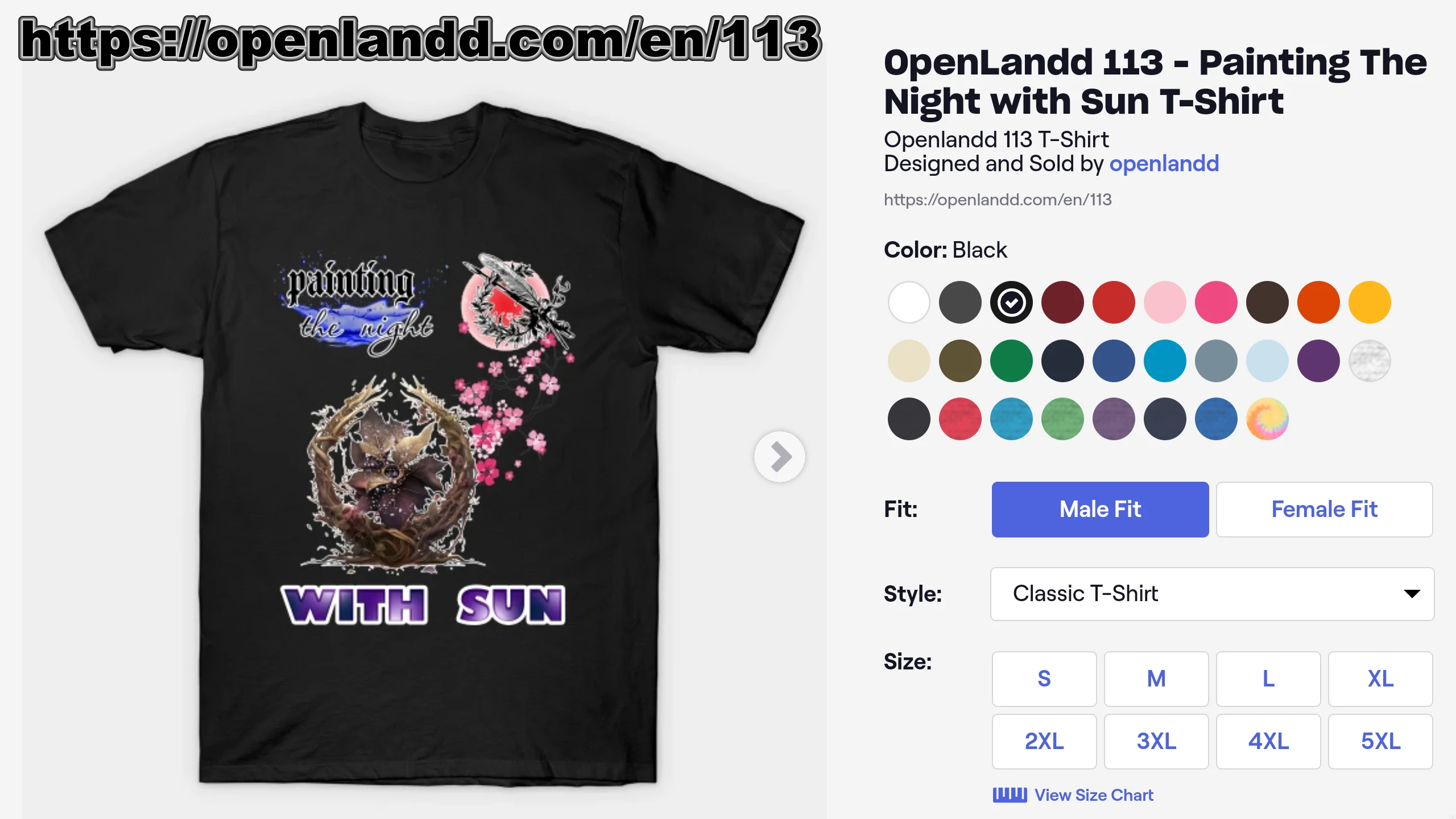 OpenLandd 113 - Painting The Night With Sun