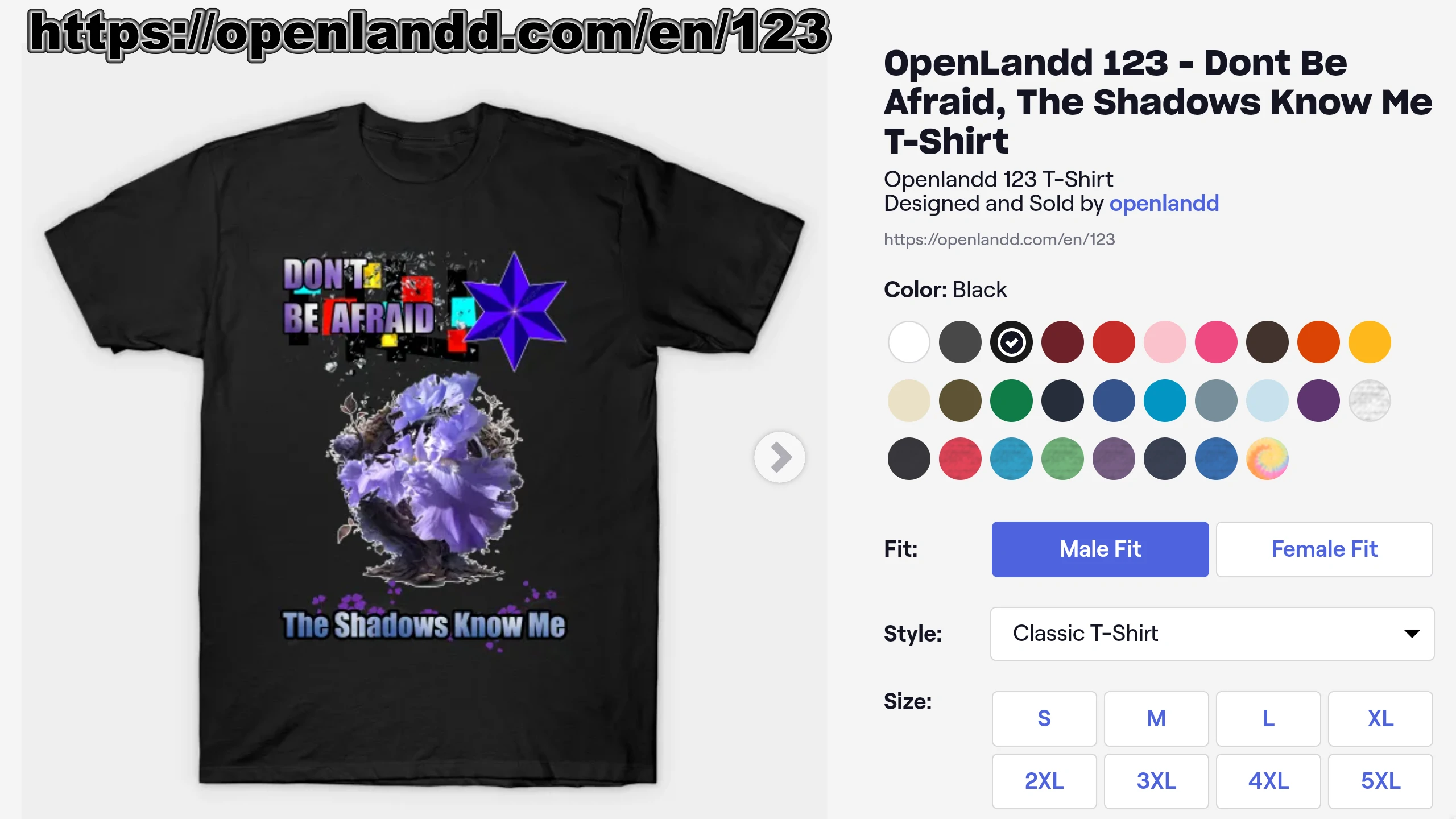 OpenLandd 123 - Dont Be Afraid, The Shadows Know Me