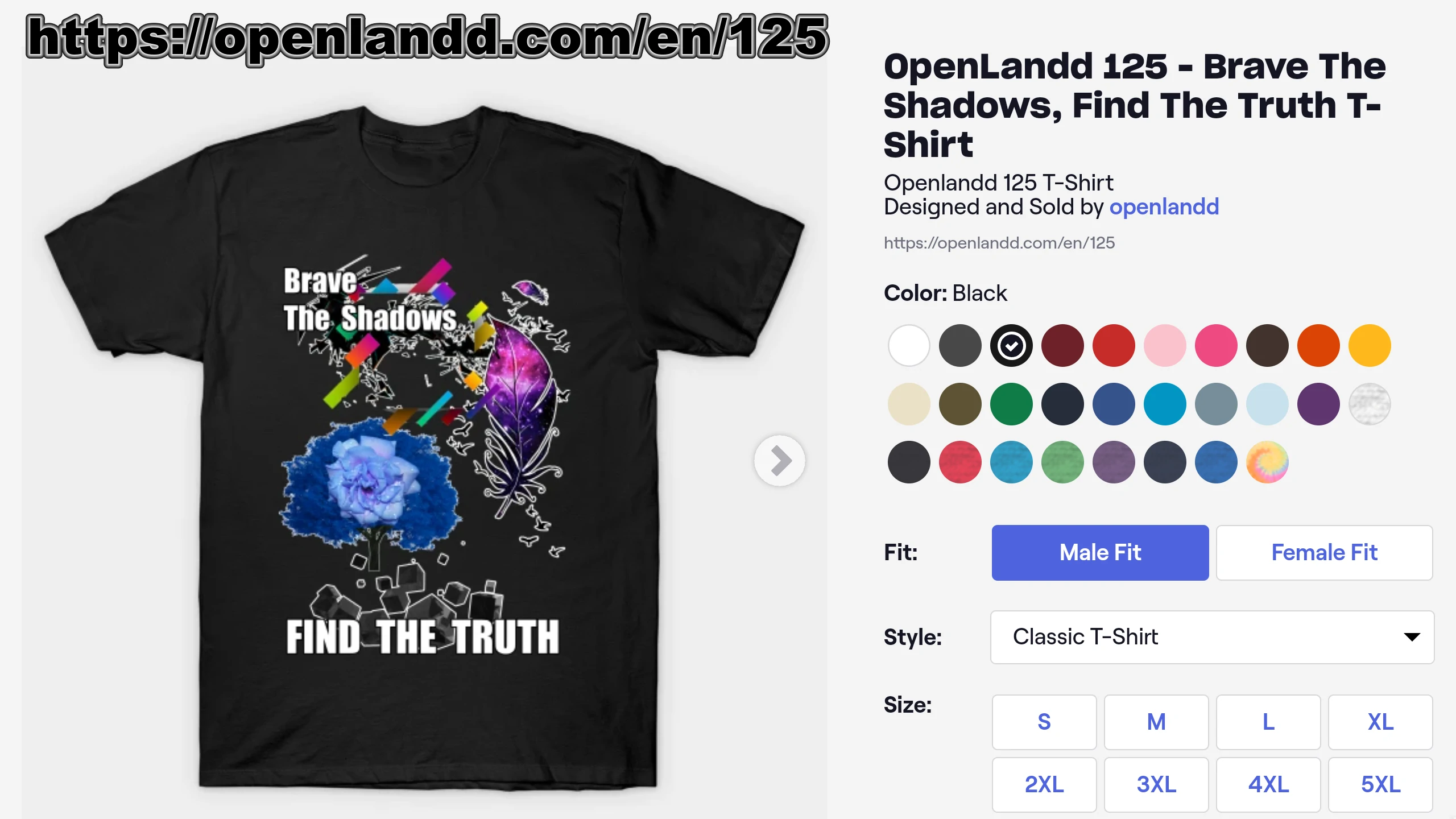 OpenLandd 125 - Brave The Shadows, Find The Truth
